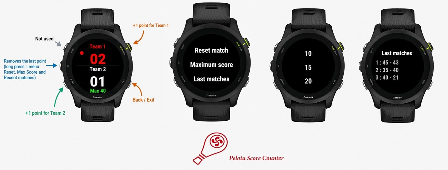 Pelota Score Counter · Screenshot 0