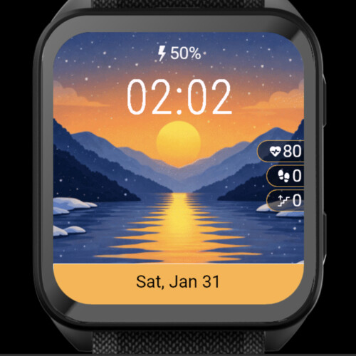 Winter Sunset Reflection 3
