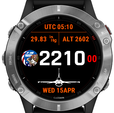 Fighter Pilot Watch · Screenshot 2