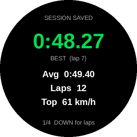 Karting Tracking App · Screenshot 1