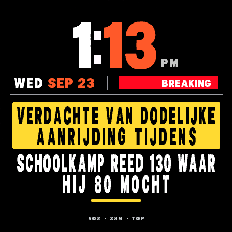 Breaking News – Newspaper Watch Face · Screenshot 1