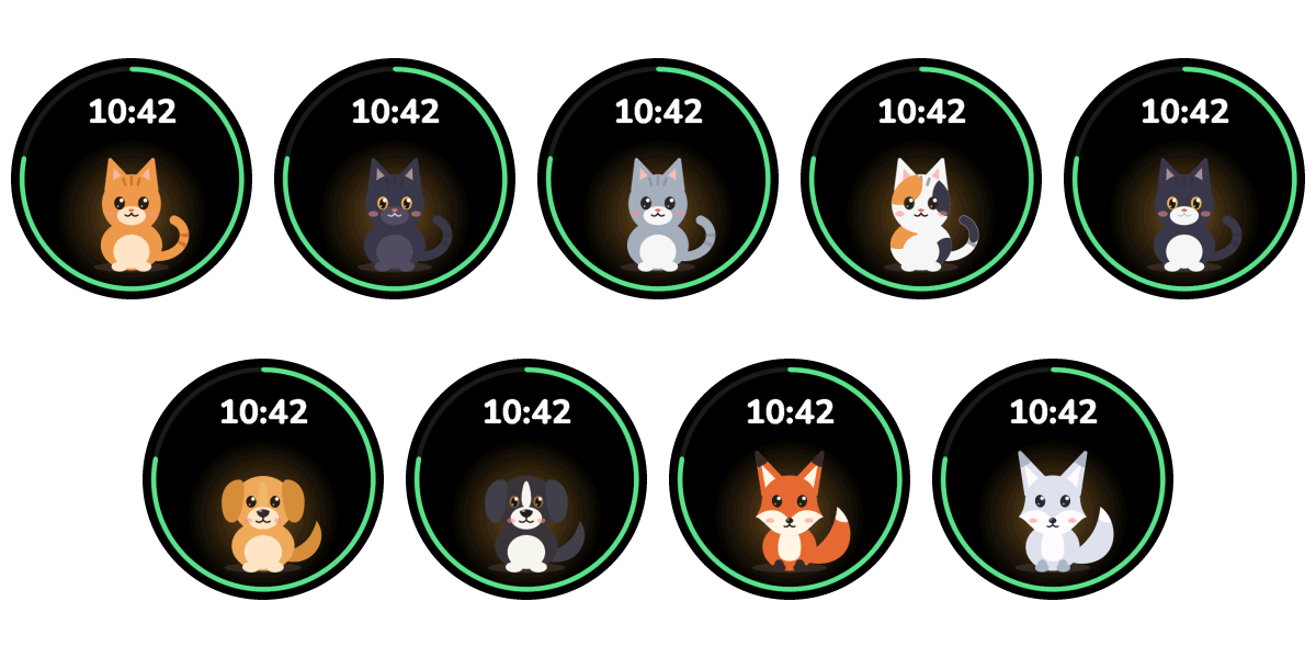 Pawbeat – Living Pet Watch Face · Screenshot 3
