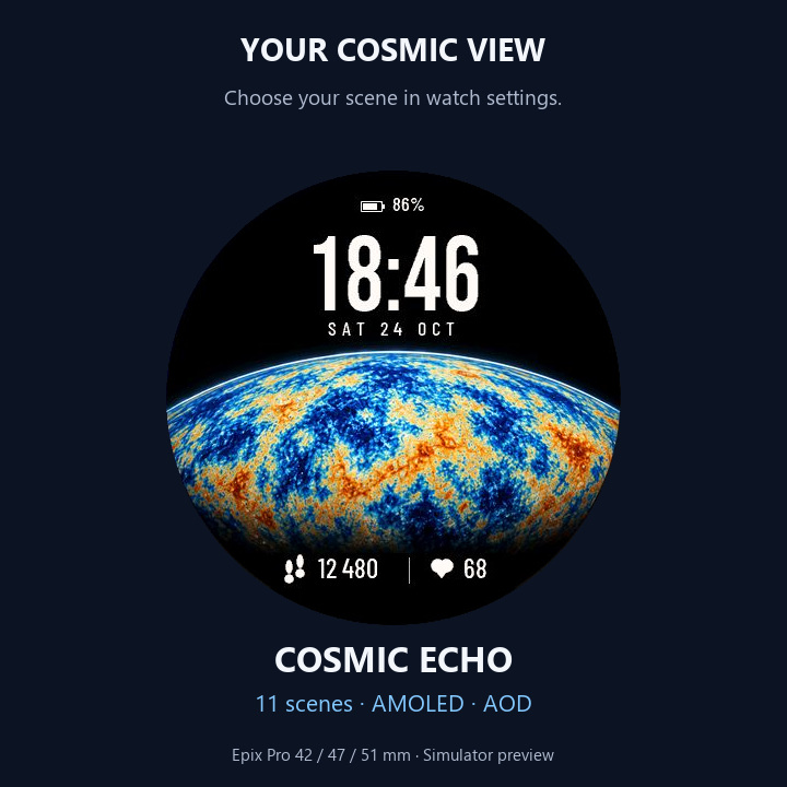 OwnDial COSMIC ECHO · Képernyőkép 0