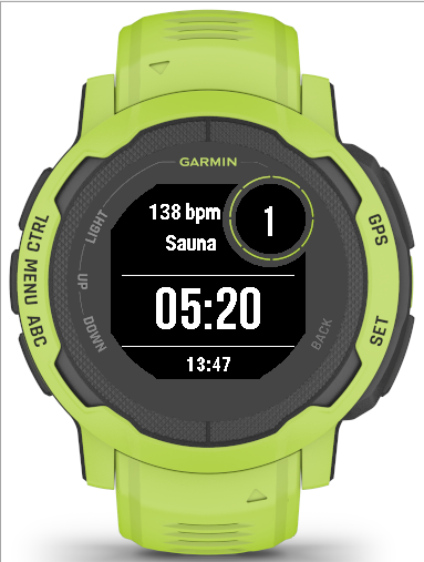 Sauna Timer · Screenshot 1