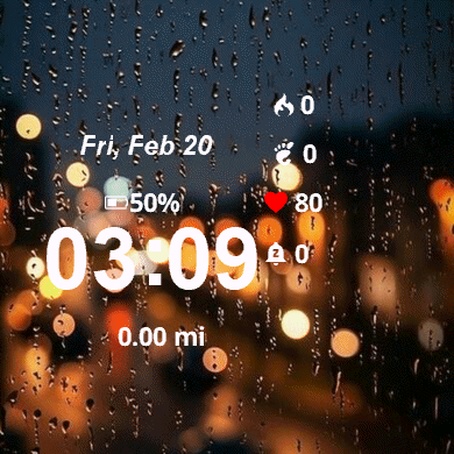 Rain Drops Window · Screenshot 2