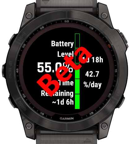 Battery Monitor Beta · Kuvakaappaus 0