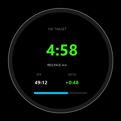 FlexRace - Race Pace and ETA · Screenshot 1
