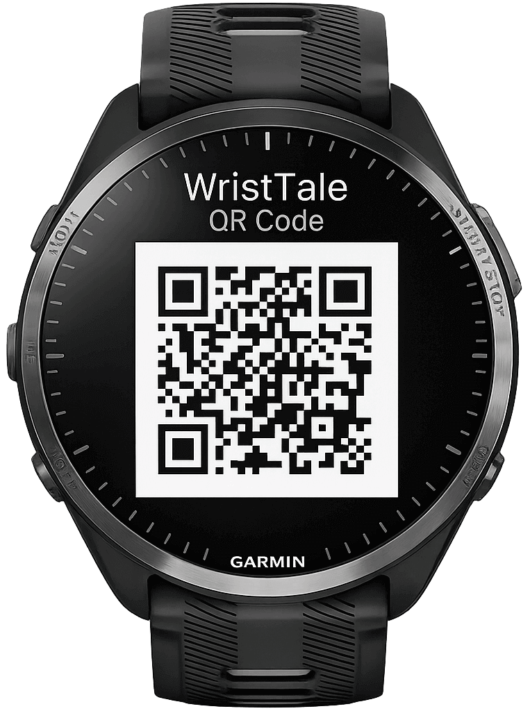 WristPass(Parkrun Code, QR, Barcode all in one) 2