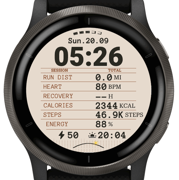 Training Log · Screenshot 3