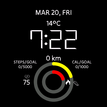 NeoSport Watch Face · Screenshot 4