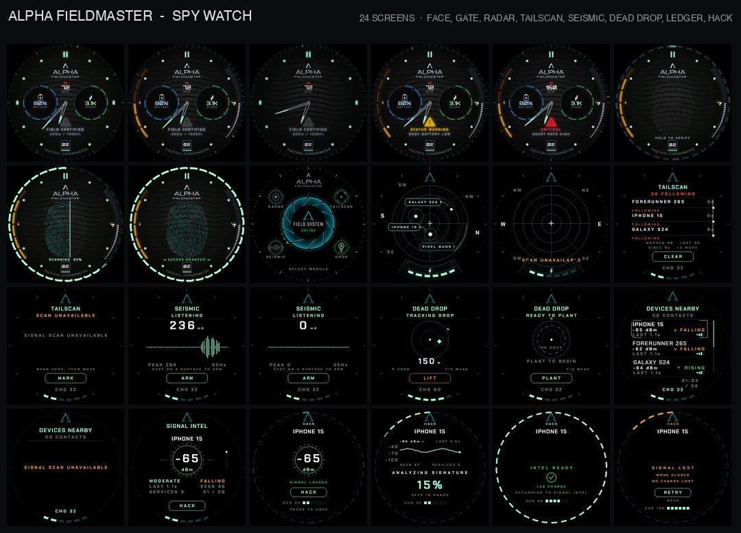 ALPHA FIELDMASTER - Spy Watch · Screenshot 3