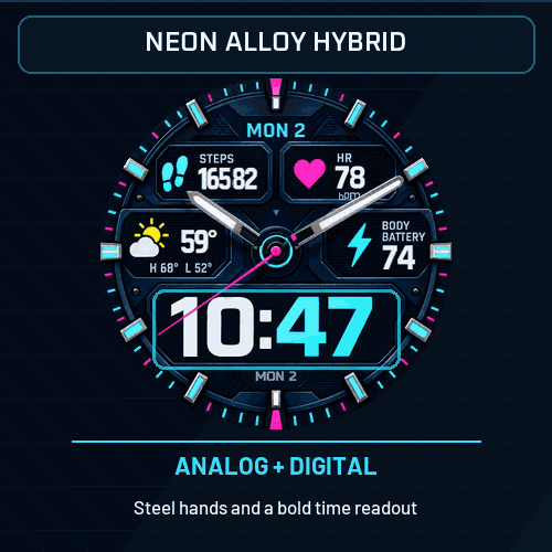 Neon Alloy Hybrid · Screenshot 0
