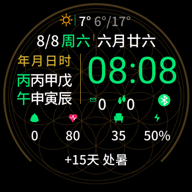 生命之花·八字农历 · Screenshot 0
