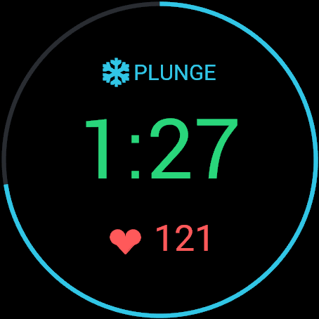 Cold Metric: Ice Bath, Sauna & Contrast · Screenshot 1