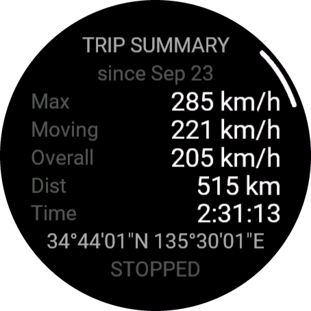 Trip Meter · Skärmbild 4