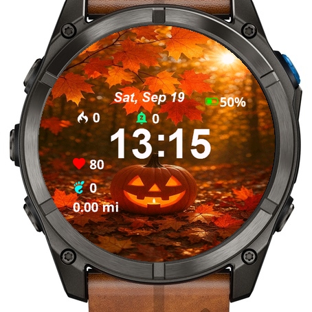 Pumpkin Face Carved Surrounded · Screenshot 1