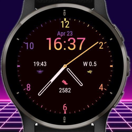 Gradiently Watch Face · Screenshot 3