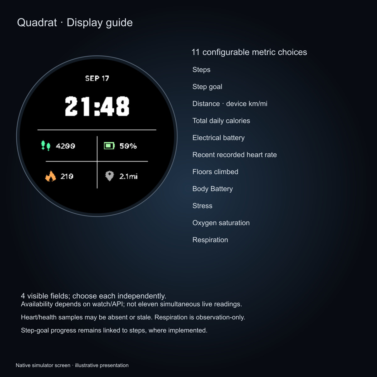 Quadrat · Screenshot 2