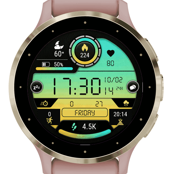 Mint Gold LCD · Screenshot 0