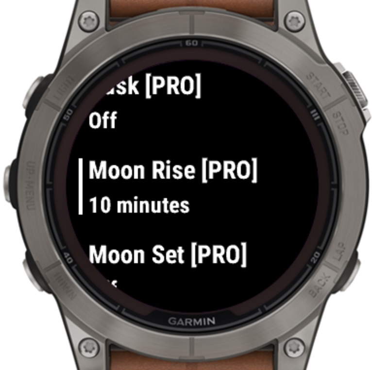 Sun | Moon + Alerts Pro 5