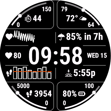 Aries - Activites | Sensors | Weather 2