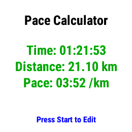 Pace Calculator · Screenshot 0