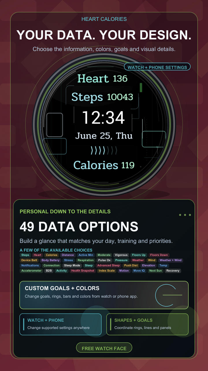 Heart Calories · Screenshot 4