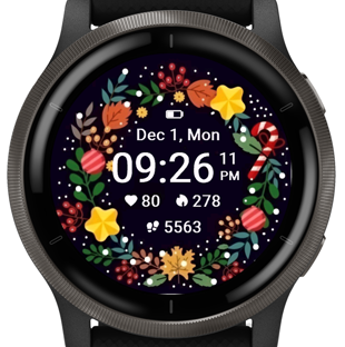 Holiday Candy Wreath · Screenshot 0