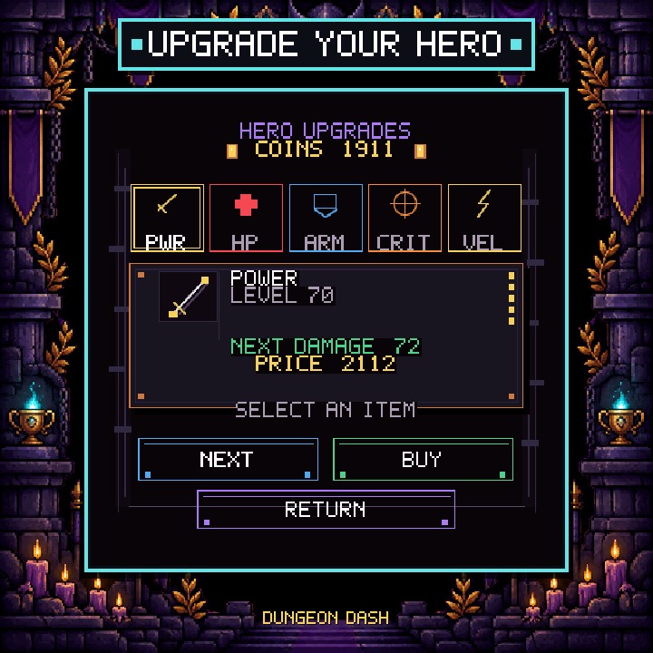 Dungeon Dash · Screenshot 1