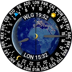 Worldtimer Planets Model 1 TRIAL · Screenshot 1