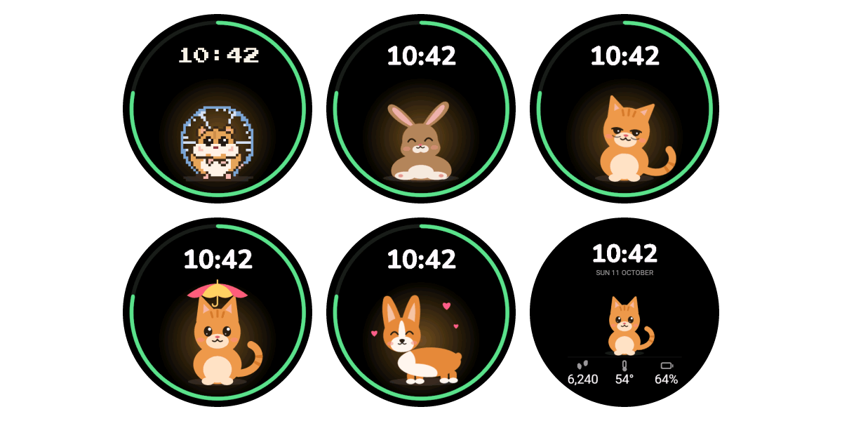 Pawbeat – Living Pet Watch Face · Screenshot 4
