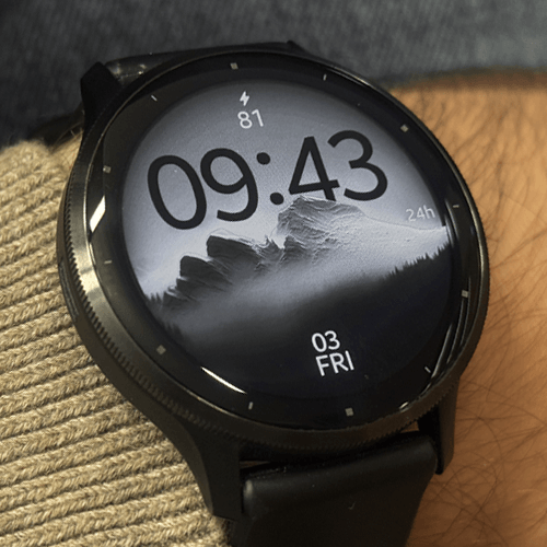 Mountain Digital Watch Face · Screenshot 3