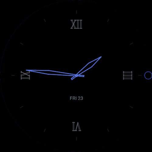 Bulle Classic Roman Dress Watch Face · Screenshot 1