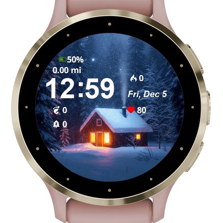 Cabin Snow Star Above It · Screenshot 0