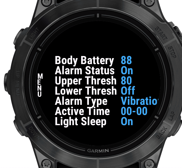 Wake up with your body battery fully charged! · Screenshot 0