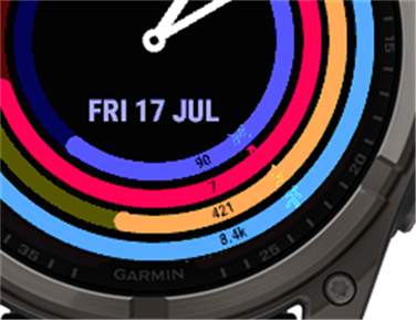 DataPeak Analog watch face screenshot 2