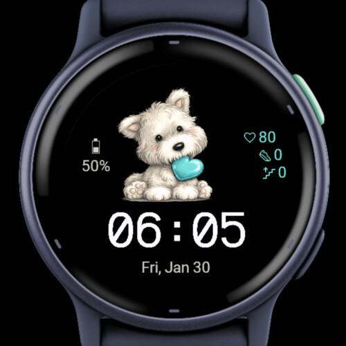Puppy with Heart 4