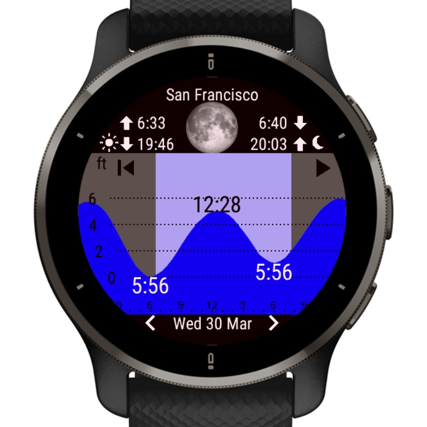 Tide Table Chart · Screenshot 3