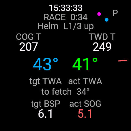 Lift: Sailing Race Timer · Screenshot 2