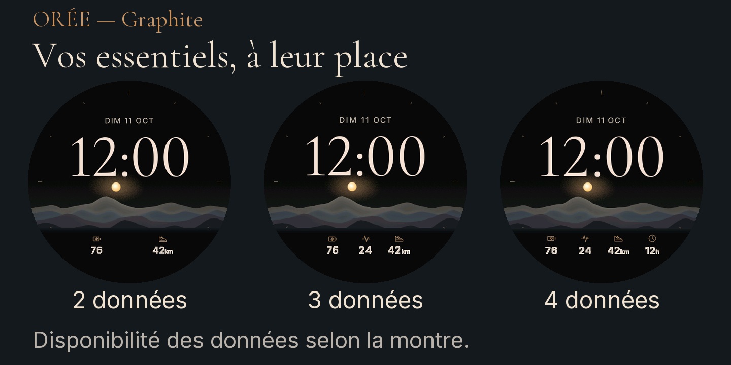 ORÉE — Graphite Preview · Screenshot 2