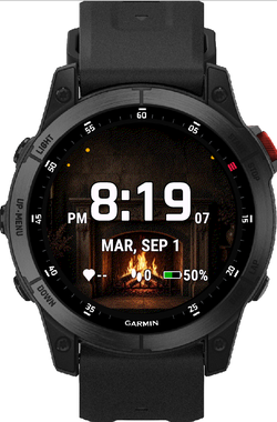 Crackling Fireplace: Cozy Watch Face · Screenshot 0