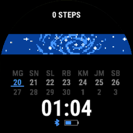 Blue Galaxy — Two-Week Calendar · Screenshot 0