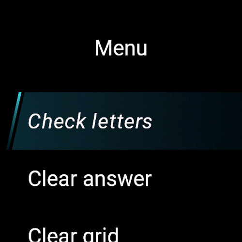Mini Cross - Daily Crossword gameplay screenshot 3