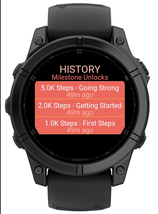 My Steps · Screenshot 3