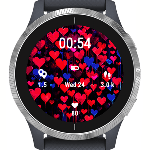 Hearts Rain on Valentines Day G · Screenshot 1