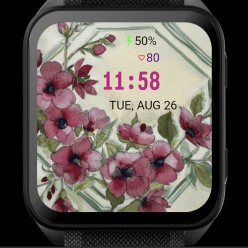 Pink Blossom Frame – Watercolor · Screenshot 2