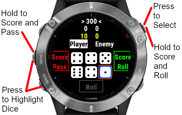 Dice Game (Farkle) · Screenshot 0