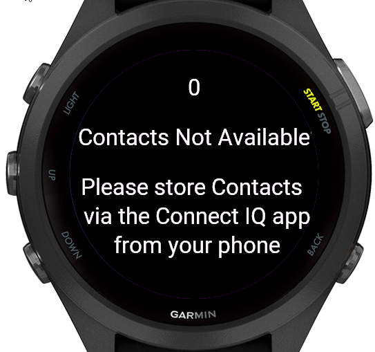 CONTACTS · Screenshot 0