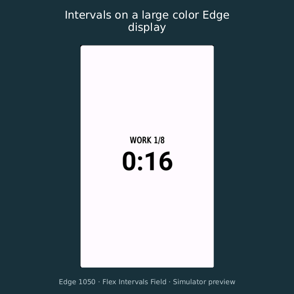 Flex Intervals Field · Screenshot 4
