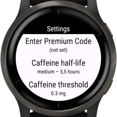 Caffeine Tracker 5